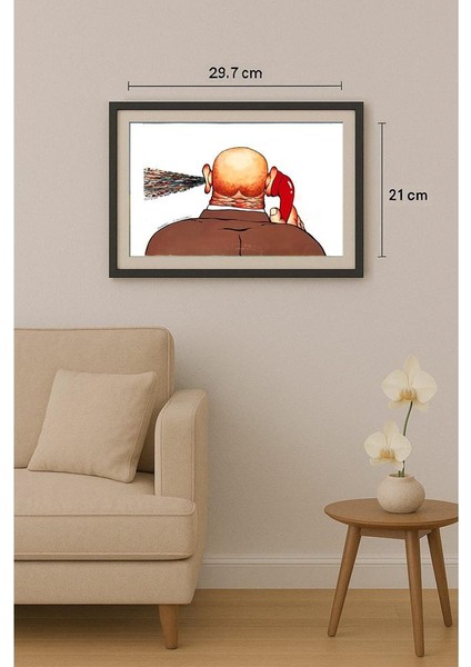 Sergey Lipovtsev 29X21CM Orijinal Karikatür Tablo fiyatları