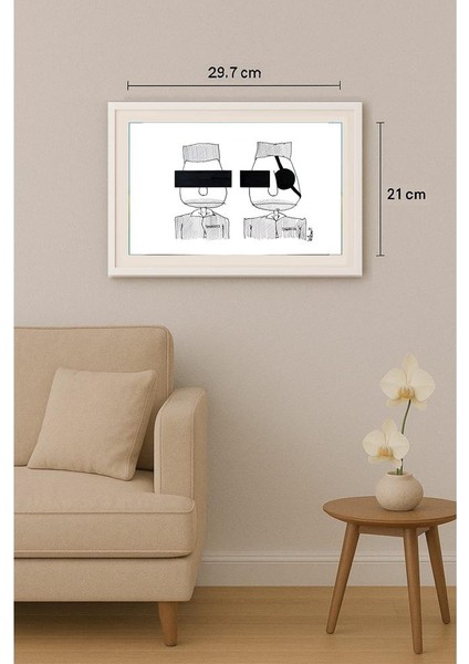 Valery Momot 29X21CM Orijinal Karikatür Tablo indirimleri