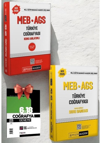 2026 - Ags Türkiye Coğrafyası Konu ANLATIMLI-2026 - Ags Türkiye Coğrafyası Soru Bankası