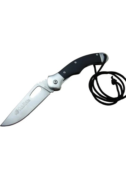 Columbia Spay CTS-BCK Outdoor Çakı 21 cm - Siyah G10 Sap, Manuel, İpli