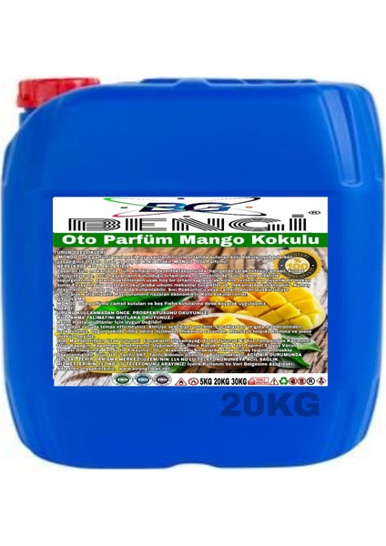 Oto Parfüm Mango Kokulu 20KG