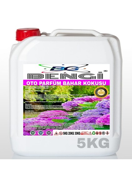 Oto Parfüm Bahar Kokulu 5 kg