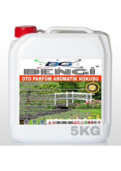 Oto Parfüm Aromatik Kokulu 5 kg
