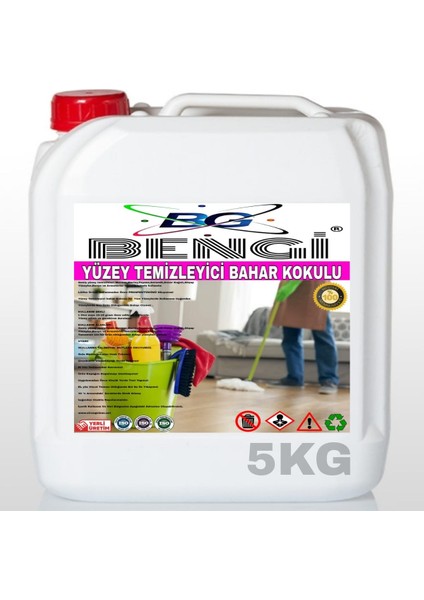 Yüzey Temizleyici Bahar Kokulu 5kg