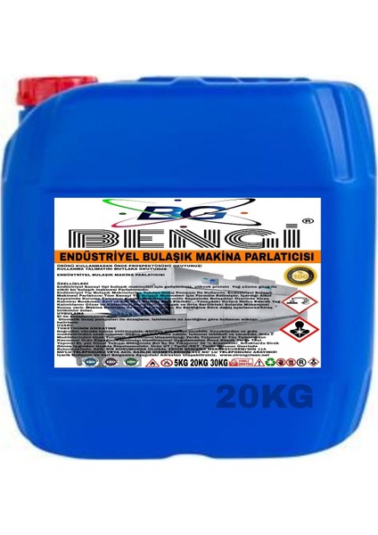 Endüstriyel Bulaşık Makine Parlatıcısı 20KG