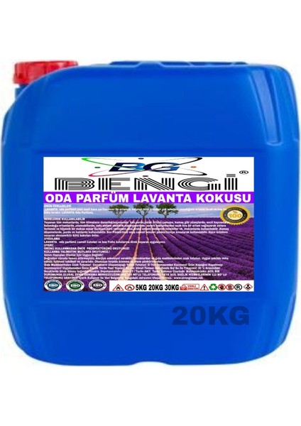 Oda Parfüm Lavanta Kokulu 20KG