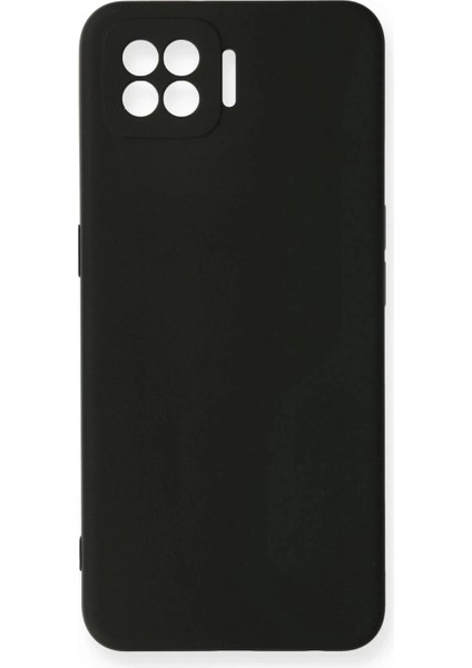 Oppo A73 Kılıf Nano Içi Kadife Silikon - Siyah (K95)
