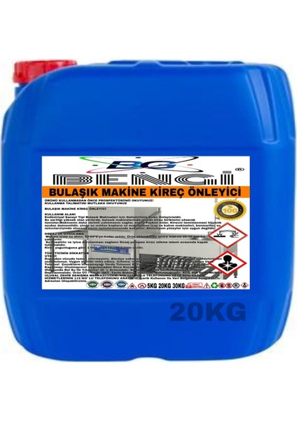 Bulaşık Makine Kireç Önleyici 20KG
