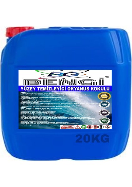 Yüzey Temizleyici Okyanus 20KG