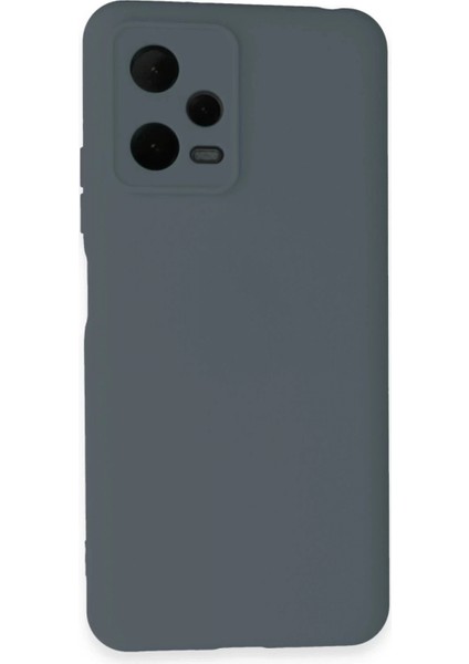 Xiaomi Redmi Note 12 Pro 5g Kılıf Nano Içi Kadife Silikon - Gri (K95) fiyatları