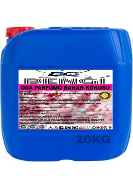 Oda Parfüm Bahar Kokulu 20KG