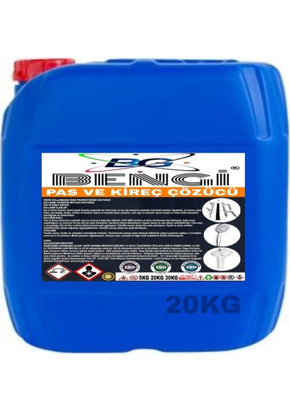 Pas Kireç Çözücü 20KG