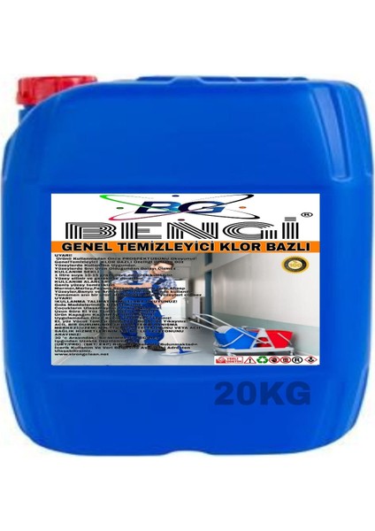 Genel Temizleyici Klor Bazlı 20KG
