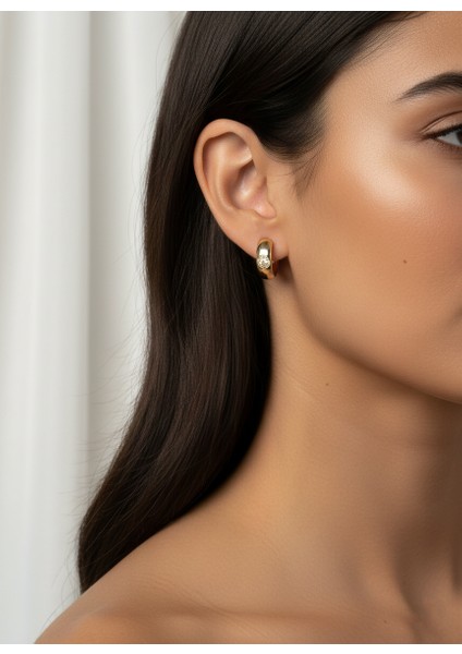 Gem Gold Küpe
