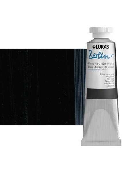 Berlin Yağlı Boya Fildişi Siyah 37ML