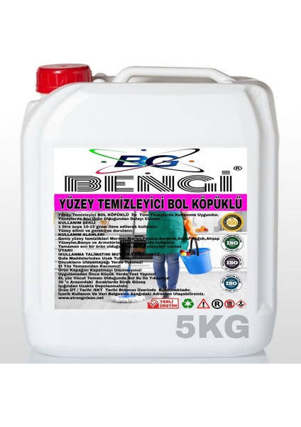 Yüzey Temizleyici Köpüklü 5kg