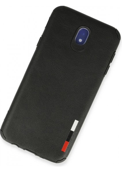 Samsung Galaxy J7 Pro / J730 Kılıf Loop Deri Silikon - Siyah (K95) fiyatları