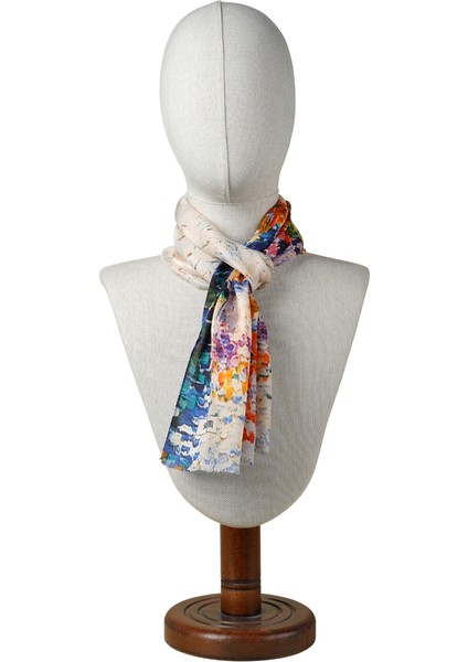 %100 Ipek Şal Fular (27X135 Cm)-Seine France fiyatları