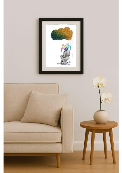 Paolo Dalponte 29X21CM Orijinal Karikatür Tablo fiyatları