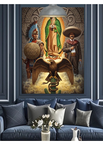 Meryem Ana Dini Sanat Dekoratif Kanvas - Mdf Ahşap Tablo modelleri