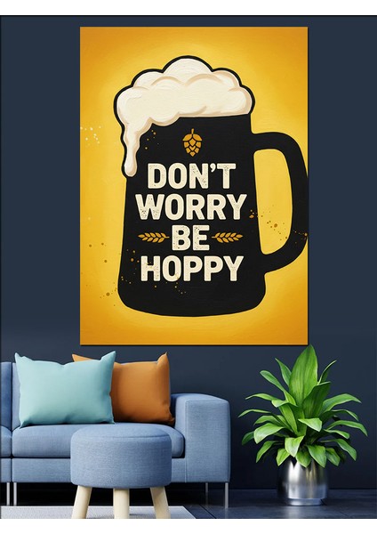 Bira Içme Komik Afiş Dekoratif Kanvas - Mdf Ahşap Tablo modelleri