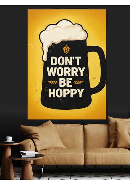 Bira Içme Komik Afiş Dekoratif Kanvas - Mdf Ahşap Tablo fırsatları