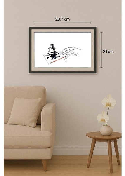 Matthys Dre Tongersestw 29X21CM Orijinal Karikatür Tablo fiyatları