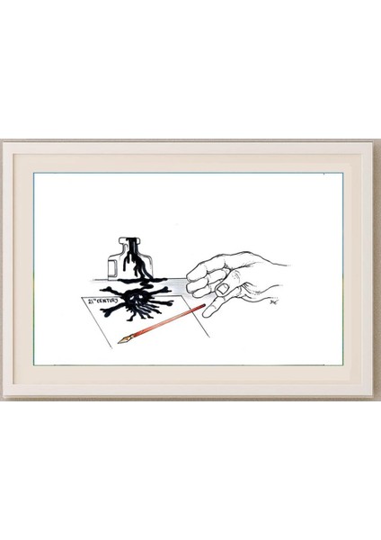 Matthys Dre Tongersestw 29X21CM Orijinal Karikatür Tablo fırsatları