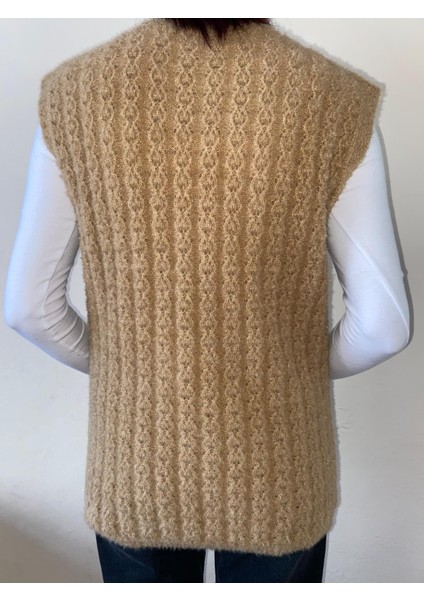 Çift Cepli Bağcıklı Yumoş Yelek fırsatları