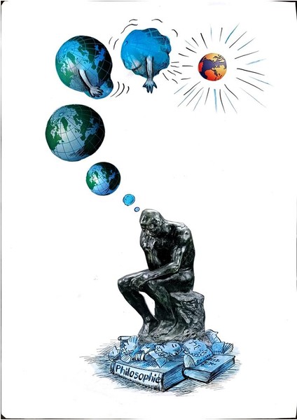 Wolfgang Schlegel 43X30CM Orijinal Karikatür Tablo modelleri