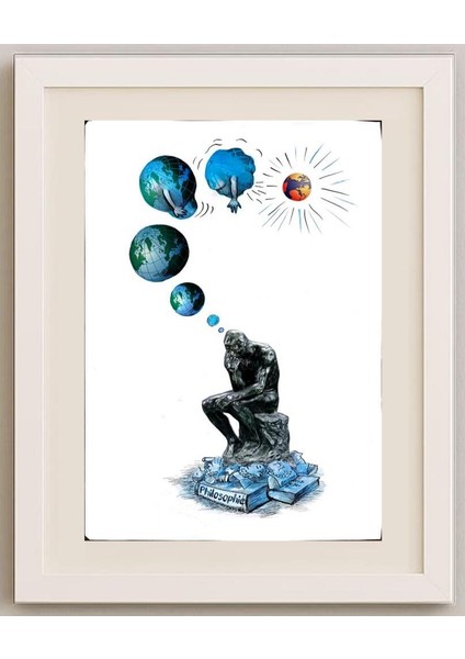 Wolfgang Schlegel 43X30CM Orijinal Karikatür Tablo fırsatları