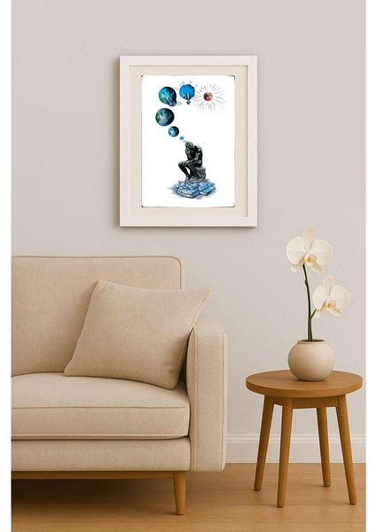 Wolfgang Schlegel 43X30CM Orijinal Karikatür Tablo indirimleri