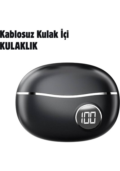 YXG10 Si̇yah Bluetooth Kulaklik