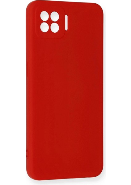 Oppo A73 Kılıf Nano Içi Kadife Silikon - Kırmızı (K95) fiyatları
