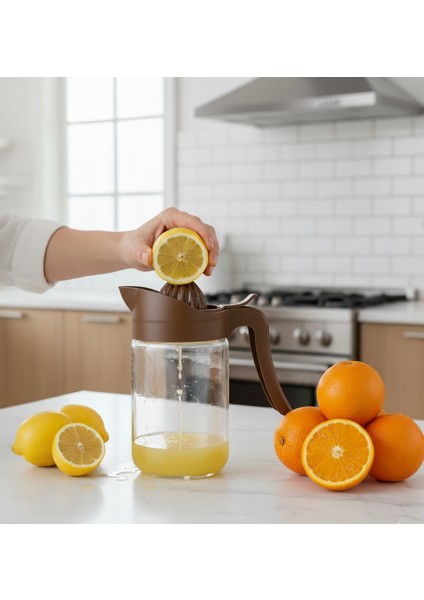 Büyük Boy Cam Narenciye Sıkacağı & Limon Sıkacağı - 660 cc - Yerli Üretim - Sağlıklı fiyatları