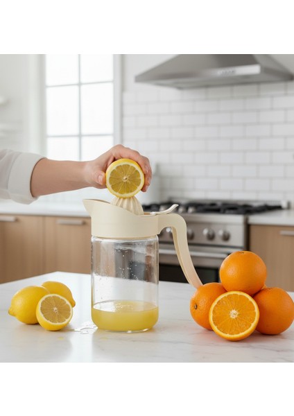 Büyük Boy Cam Narenciye Sıkacağı & Limon Sıkacağı - 660 cc - Yerli Üretim - Sağlıklı indirimleri