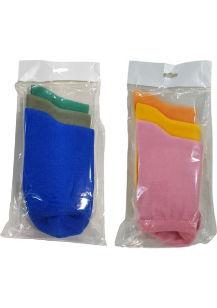 Kadın Düz Soket Çorap 3 lü 2 Paket