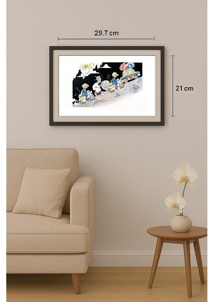 Ivanov Vladimir 29X21CM Orijinal Karikatür Tablo fiyatları