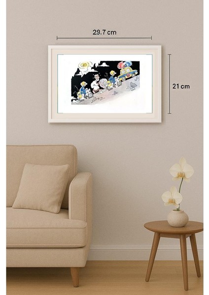 Ivanov Vladimir 29X21CM Orijinal Karikatür Tablo indirimleri