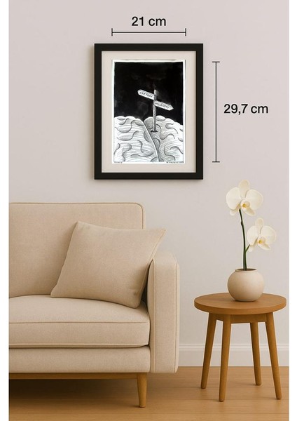 Mihaita Porumbita 29X21CM Orijinal Karikatür Tablo fiyatları