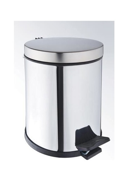 Onno CK-9000-3 Pedallı Paslanmaz Çöp Kovası 3 Lt