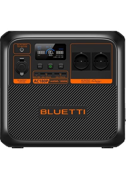 Bluettı AC180P 1800W 1440WH Taşınabilir Güç Istasyonu