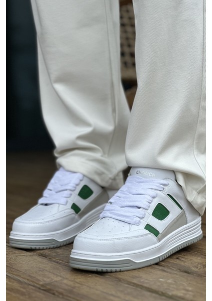 CH2410 - Cbt Avax Erkek Spor Ayakkabı Beyaz/yesıl fırsatları