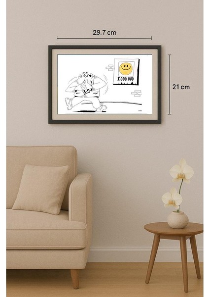 Alexander Dubovsky 29X21CM Orijinal Karikatür Tablo fiyatları