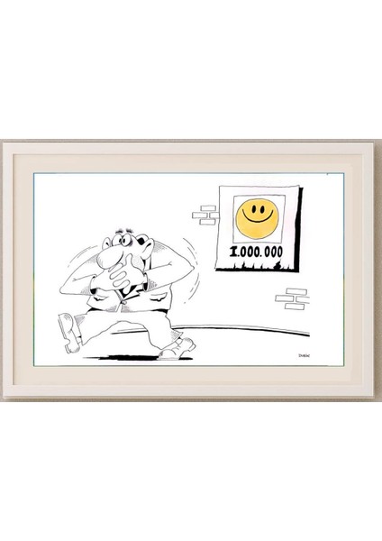 Alexander Dubovsky 29X21CM Orijinal Karikatür Tablo fırsatları