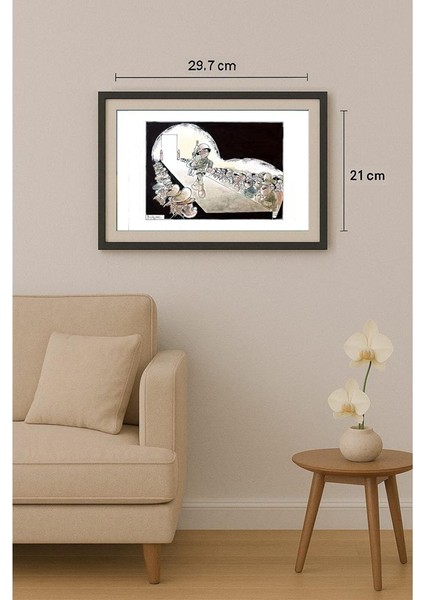 Milan Bukovac 29X21CM Orijinal Karikatür Tablo fiyatları