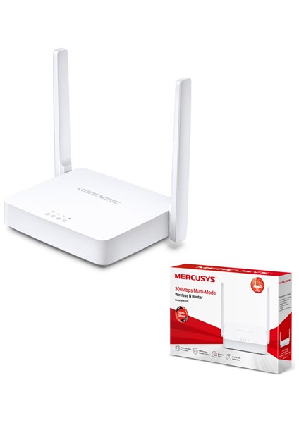 Mercusys MW302R 300MBPS 2x Lan + 1x Wan Kablosuz-Ethernet N300 Multi-Mode Router