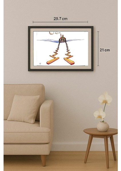 Spures Zivilisation 29X21CM Orijinal Karikatür Tablo fiyatları