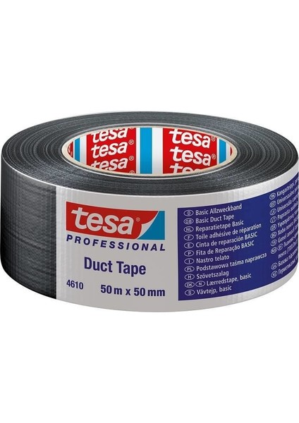 Tesa 4610 Duck Bantı Siyah 50 mm 50 Metre