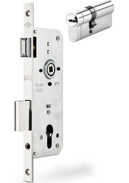 Kale 152 R 35 mm Silindirli Kilit Nikel